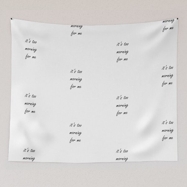 Item preview, its too morning for me  designed and sold by Kasia1987t.