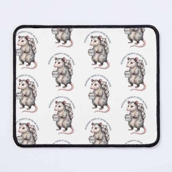 Item preview, Tired Possum Mom Babies designed and sold by Tiffany Roy.