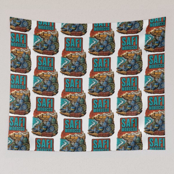 Item preview, Safi Morocco Vintage Travel Tourism designed and sold by TravelersGems.