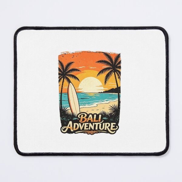 Item preview, Bali Adventure – Tropical Sunset & Surf Art designed and sold by VladisWorld.