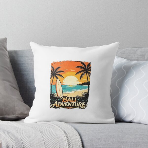 Item preview, Bali Adventure – Tropical Sunset & Surf Art designed and sold by VladisWorld.