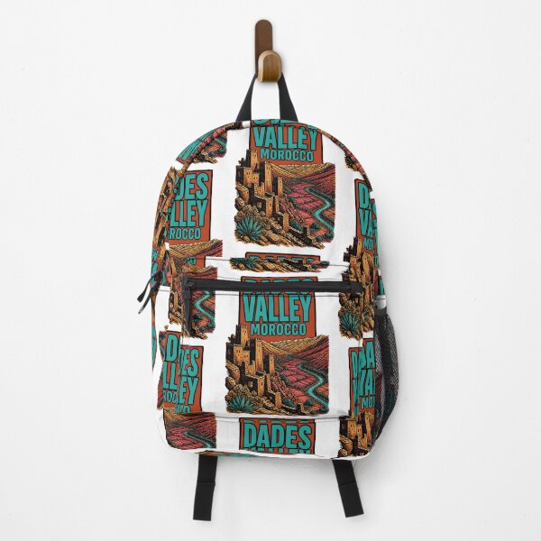Item preview, Dades Valley Morocco Vintage Travel Tourism designed and sold by TravelersGems.