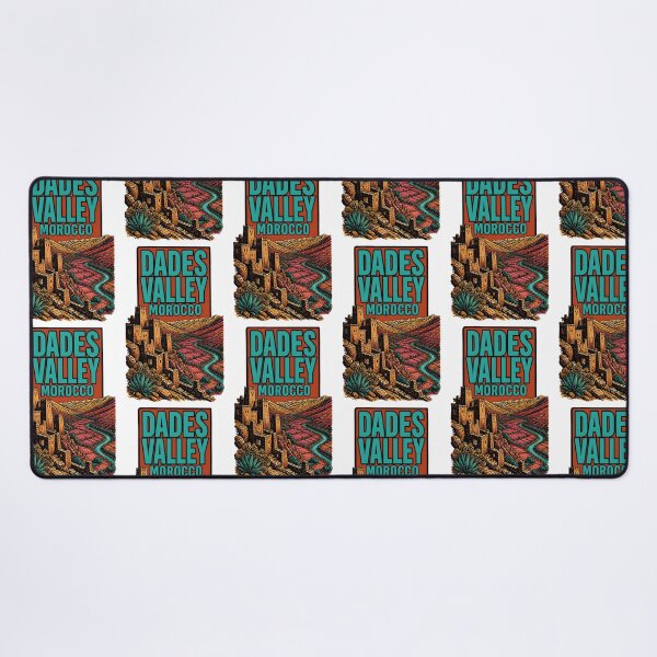 Item preview, Dades Valley Morocco Vintage Travel Tourism designed and sold by TravelersGems.