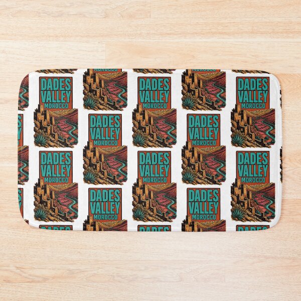 Item preview, Dades Valley Morocco Vintage Travel Tourism designed and sold by TravelersGems.