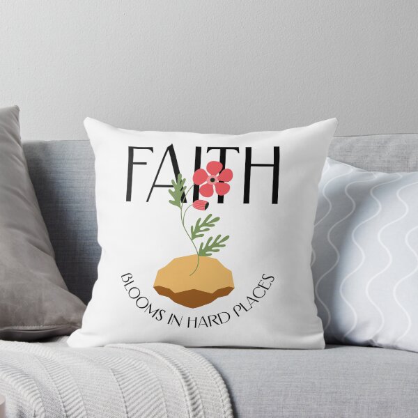 Item preview, Faith Blooms in Hard Places Christian Flower designed and sold by Sachie's Studio.