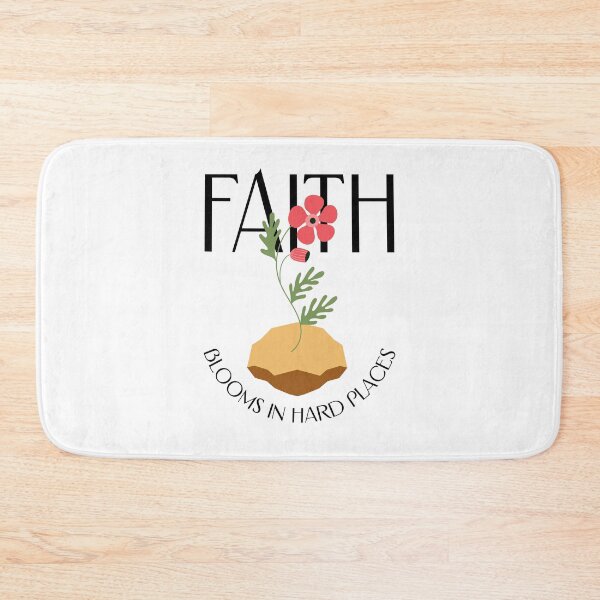 Item preview, Faith Blooms in Hard Places Christian Flower designed and sold by Sachie's Studio.