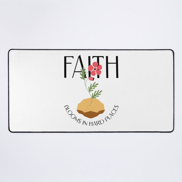 Item preview, Faith Blooms in Hard Places Christian Flower designed and sold by Sachie's Studio.