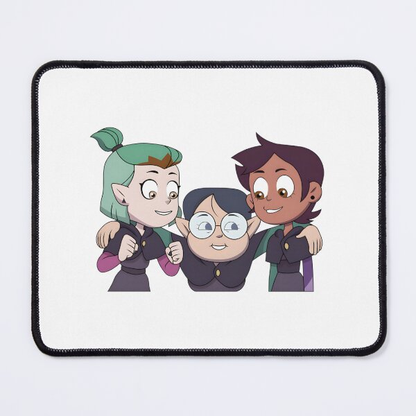 Item preview, Amity Willow and Luz Inspired Magical Friendship Illustration from The Owl House designed and sold by INNOVATIVETOUCH.