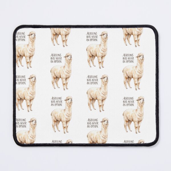 Item preview, Sassy Llama Stare Attitude designed and sold by Tiffany Roy.