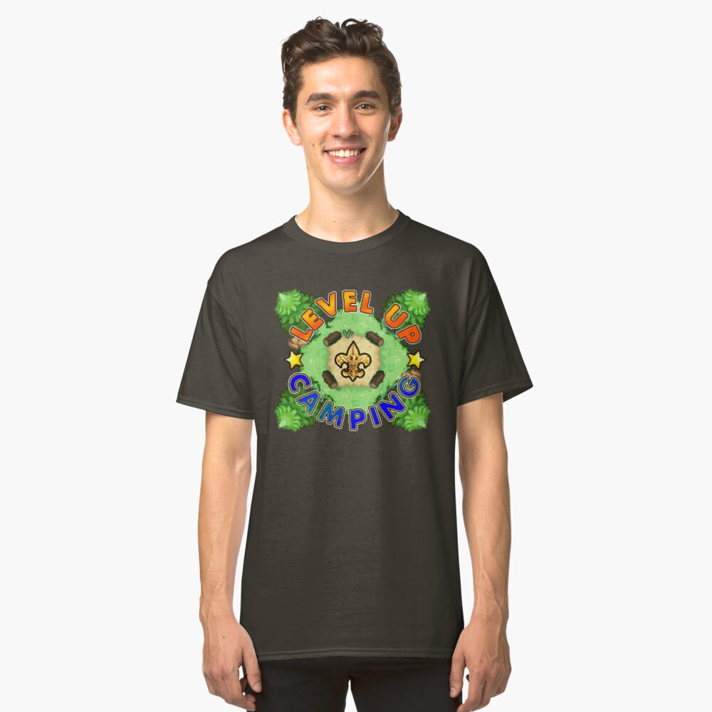 Level Up Camping Classic T-Shirt