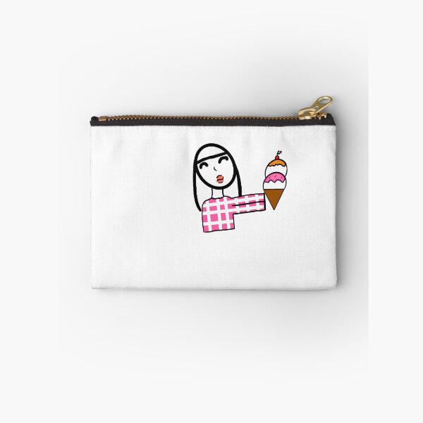 Item preview, Sweet tooth - Sweet Summer Cute Girl With Ice Cream Cone designed and sold by chuckletuckle.