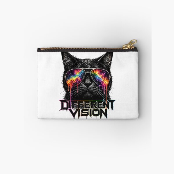 Item preview, Different Vision Cool Rocker Cat Neon Sunglasses designed and sold by VisualVerseLab.