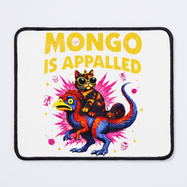 Item preview, Dungeon Crawler Carl Featuring Mongo Looking Appalled Fantasy Adventure Design designed and sold by saidbouker.