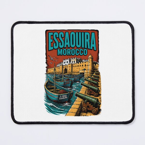 Item preview, Essaouira Morocco Vintage Travel Tourism designed and sold by TravelersGems.