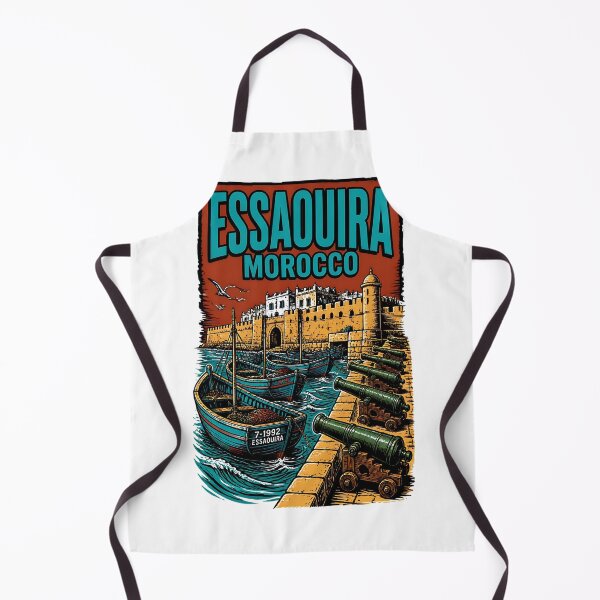 Item preview, Essaouira Morocco Vintage Travel Tourism designed and sold by TravelersGems.