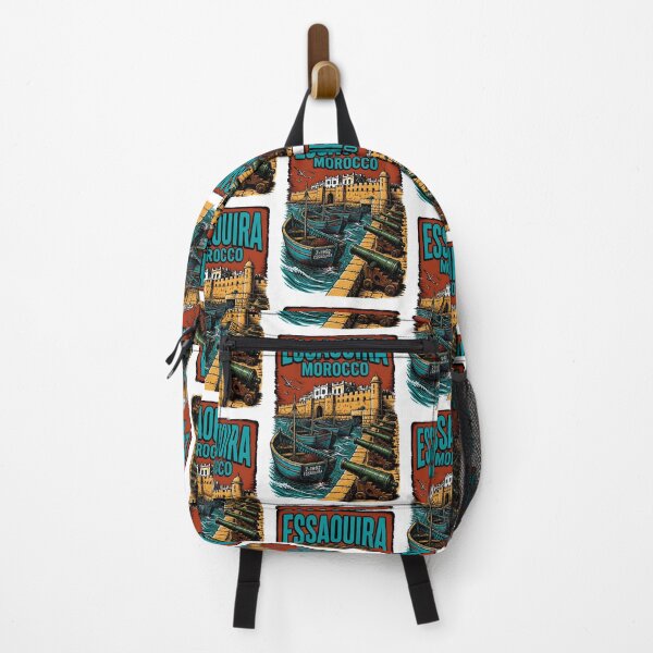 Item preview, Essaouira Morocco Vintage Travel Tourism designed and sold by TravelersGems.