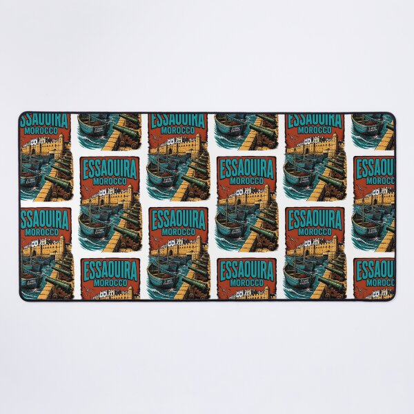 Item preview, Essaouira Morocco Vintage Travel Tourism designed and sold by TravelersGems.