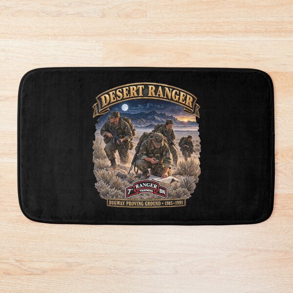 Item preview, Desert Ranger - 7th Ranger Battalion - Training - Dugway Proving Ground - 1985-1991 - 3D - Enhanced designed and sold by Military Insignia Products.
