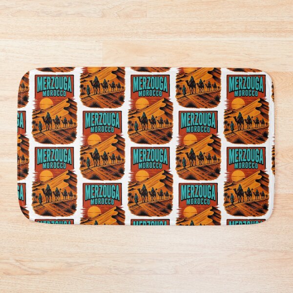 Item preview, Merzouga Morocco Vintage Travel Tourism designed and sold by TravelersGems.