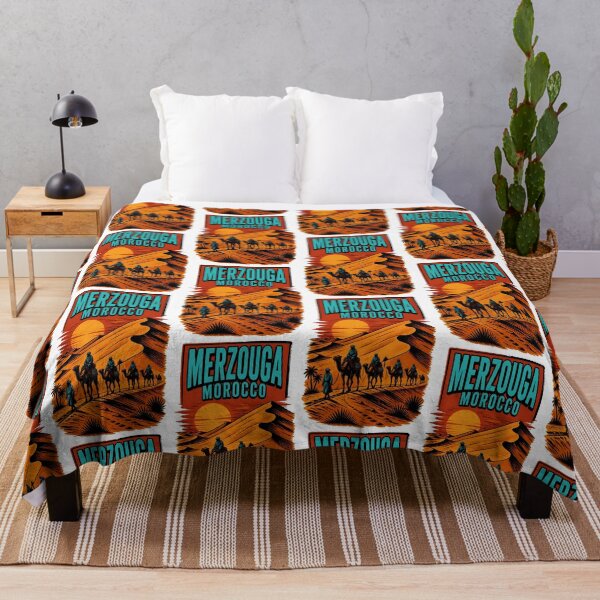Item preview, Merzouga Morocco Vintage Travel Tourism designed and sold by TravelersGems.