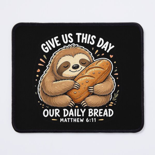 Item preview, Matthew 6:11 Give Us This Day Our Daily Bread designed and sold by plushism.