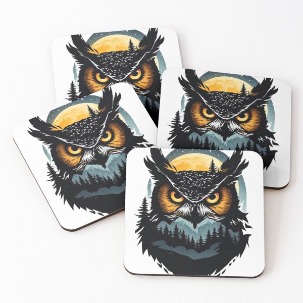 Item preview, The gaze of the night forest designed and sold by KinoDesign.