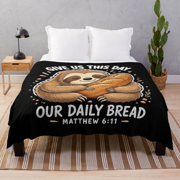 Item preview, Matthew 6:11 Give Us This Day Our Daily Bread designed and sold by plushism.