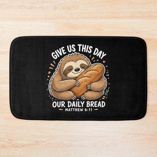 Item preview, Matthew 6:11 Give Us This Day Our Daily Bread designed and sold by plushism.