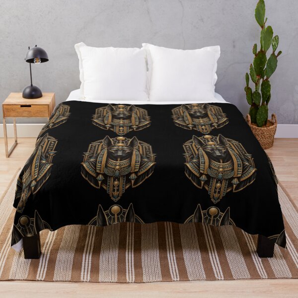 Item preview, Anubis Egyptian Guardian Dark Gothic Art designed and sold by AnadAA.