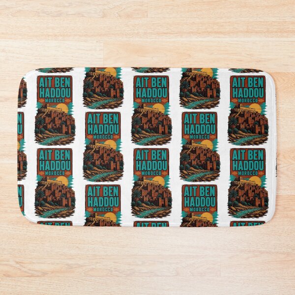Item preview, Ait Ben Haddou Morocco Vintage Travel Tourism designed and sold by TravelersGems.