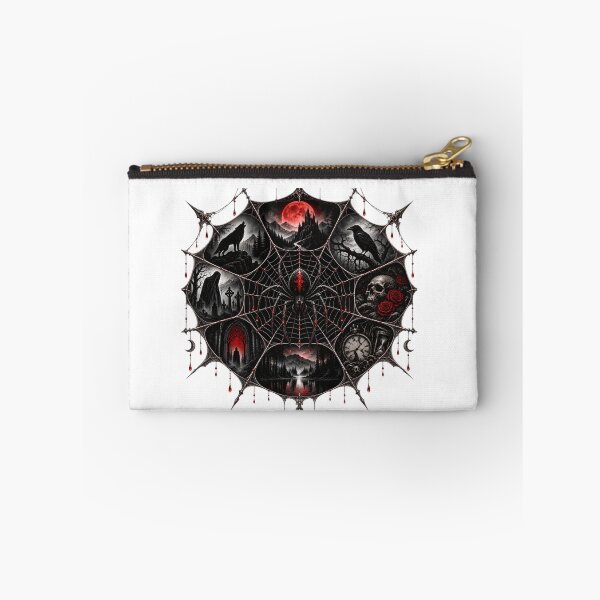 Item preview, Gothic Spiderweb – Dark Macabre Horror Art designed and sold by TOMSZE.