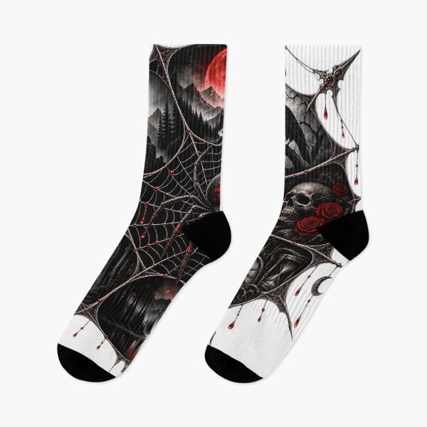 Item preview, Gothic Spiderweb – Dark Macabre Horror Art designed and sold by TOMSZE.