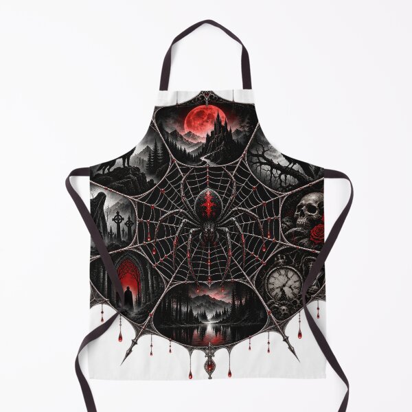 Item preview, Gothic Spiderweb – Dark Macabre Horror Art designed and sold by TOMSZE.