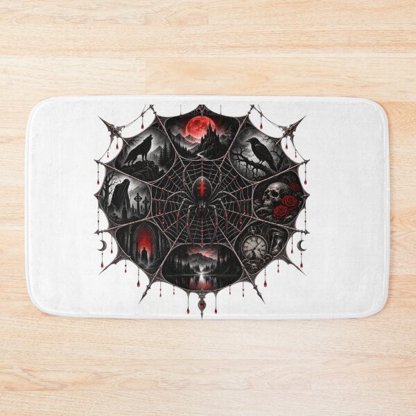 Item preview, Gothic Spiderweb – Dark Macabre Horror Art designed and sold by TOMSZE.