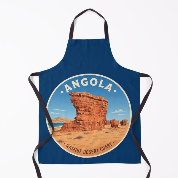 Item preview, Costa do Namibe — Angola Formações Rochosas do Deserto designed and sold by The Digital Compass.