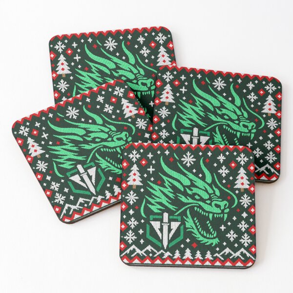 Item preview, Delta Force Christmas Ugly Sweater Dragon designed and sold by Gabriela Mihai.