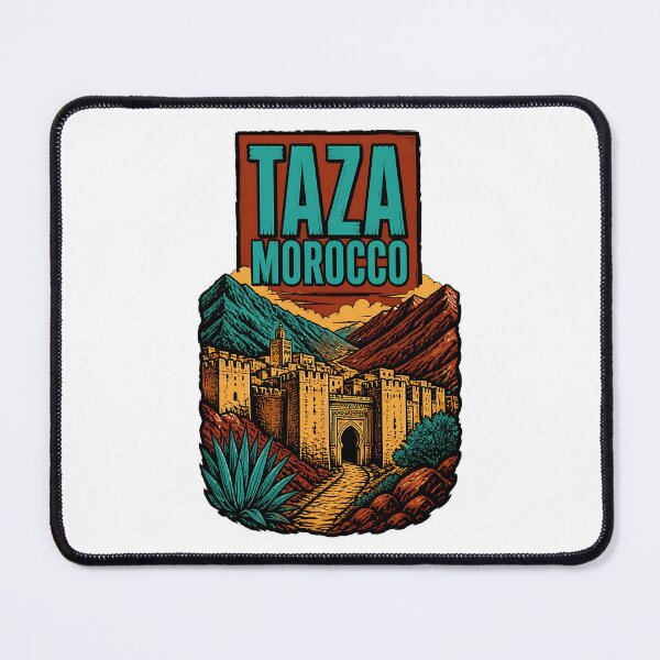 Item preview, Taza Morocco Vintage Travel Tourism designed and sold by TravelersGems.