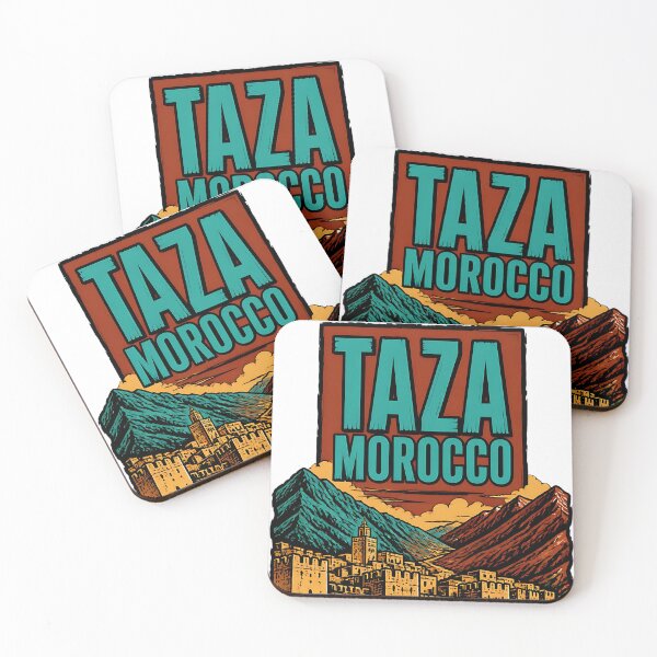 Item preview, Taza Morocco Vintage Travel Tourism designed and sold by TravelersGems.