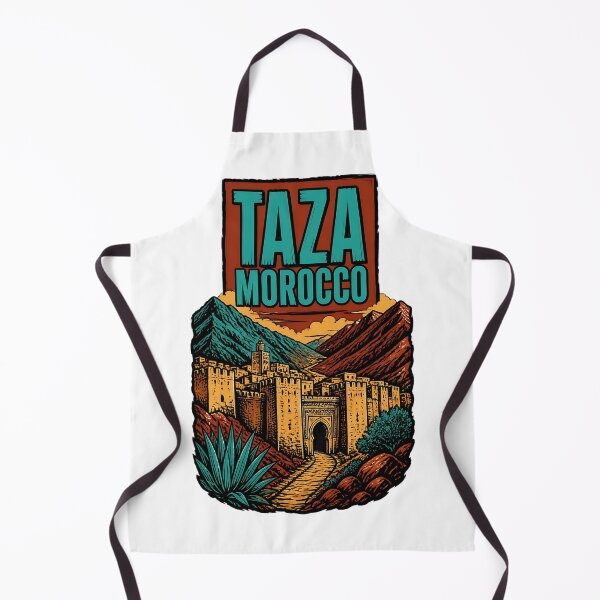 Item preview, Taza Morocco Vintage Travel Tourism designed and sold by TravelersGems.