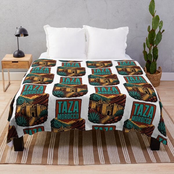 Item preview, Taza Morocco Vintage Travel Tourism designed and sold by TravelersGems.
