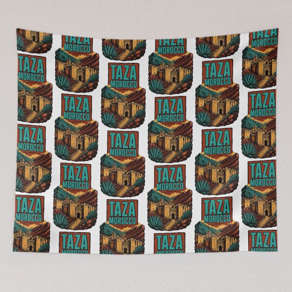 Item preview, Taza Morocco Vintage Travel Tourism designed and sold by TravelersGems.