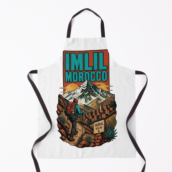 Item preview, Imlil Morocco Vintage Travel Tourism designed and sold by TravelersGems.