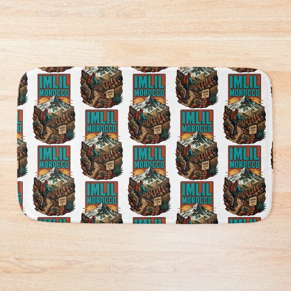Item preview, Imlil Morocco Vintage Travel Tourism designed and sold by TravelersGems.