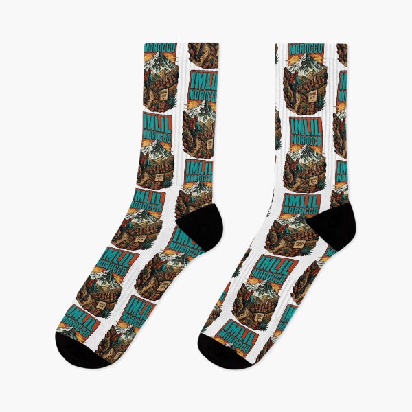 Item preview, Imlil Morocco Vintage Travel Tourism designed and sold by TravelersGems.