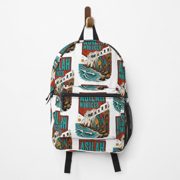Item preview, Asilah Morocco Vintage Travel Tourism designed and sold by TravelersGems.