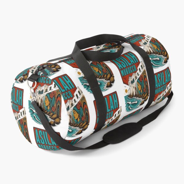 Item preview, Asilah Morocco Vintage Travel Tourism designed and sold by TravelersGems.