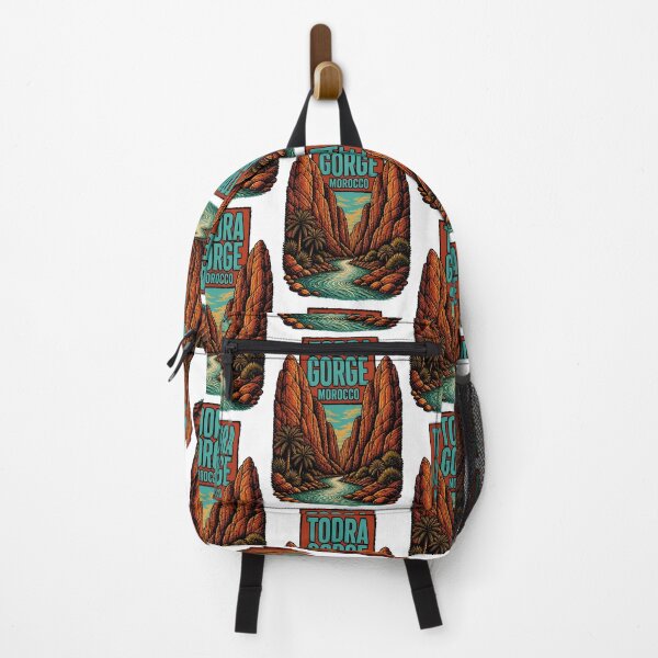 Item preview, Todra Gorge Morocco Vintage Travel Tourism designed and sold by TravelersGems.