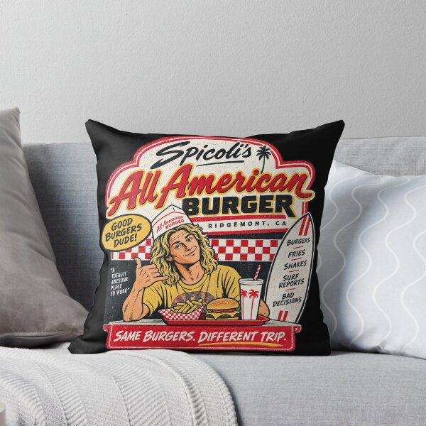 Item preview, Spicoli’s All American Burger — Same Burgers. Different Trip designed and sold by OriginalGamer55.