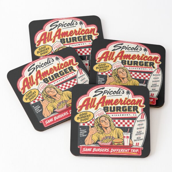 Item preview, Spicoli’s All American Burger — Same Burgers. Different Trip designed and sold by OriginalGamer55.