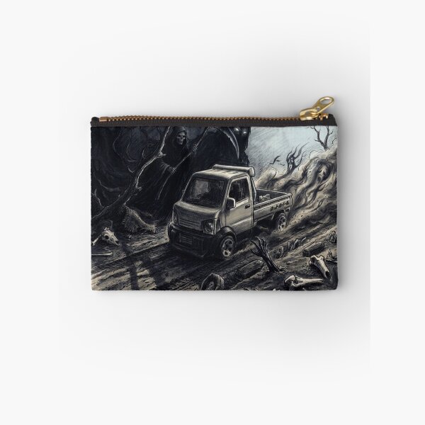 Item preview, Grim Reaper Kei Truck Halloween Horror Art designed and sold by redkat-4.